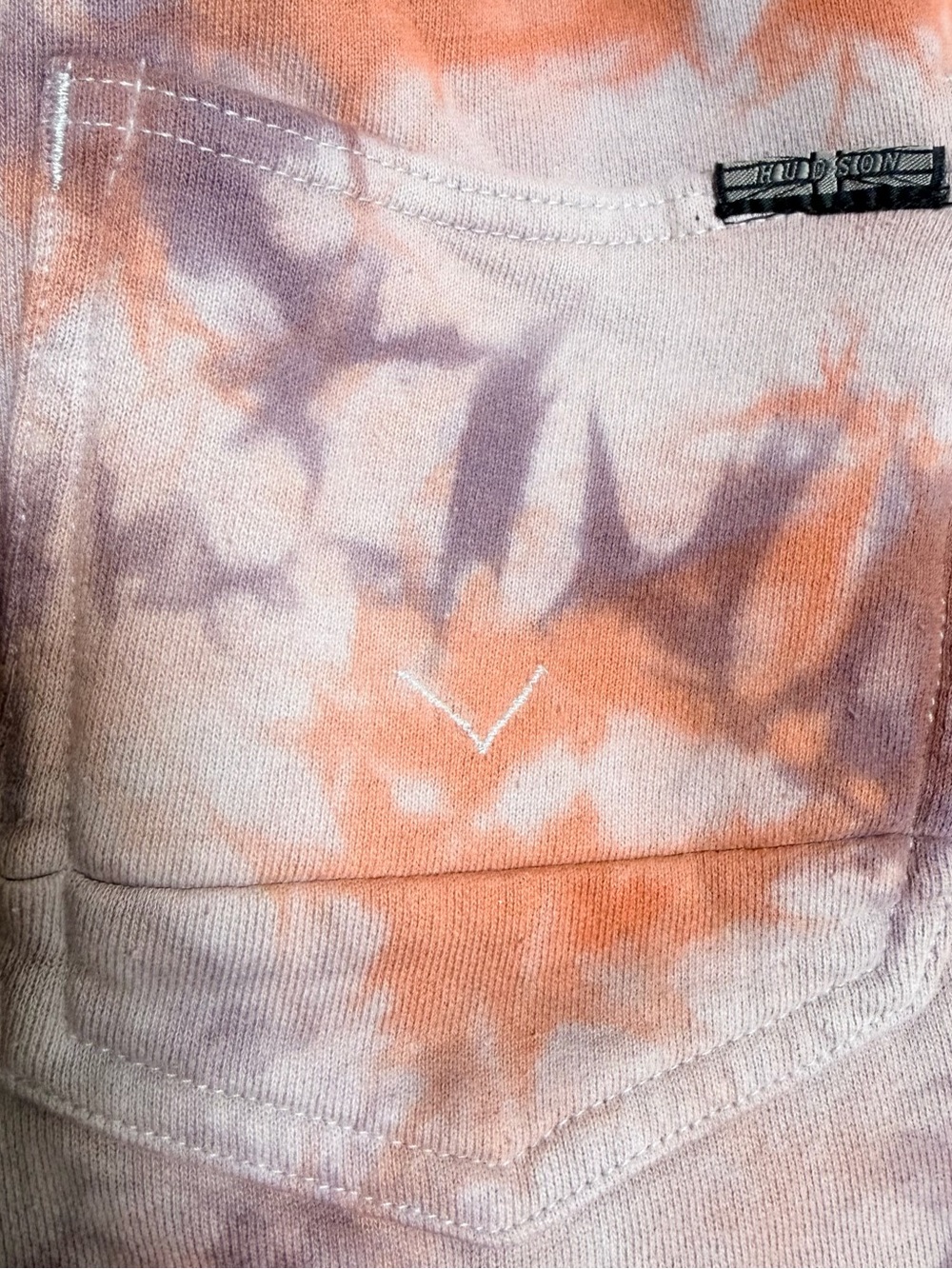 Hudson Kids Tie-Dye French Terry Cotton Jogger Sweatshorts Shorts L Large NWT - Picture 4 of 8